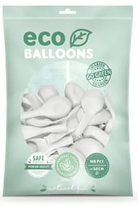 branco2 100 balões latex Branco 30cm