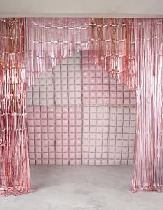 rosaa Painel de balões Rosa (dois tons)