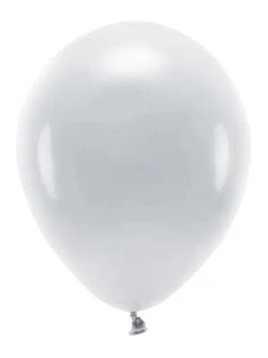 cinza 10 balões latex Cinza 30cm