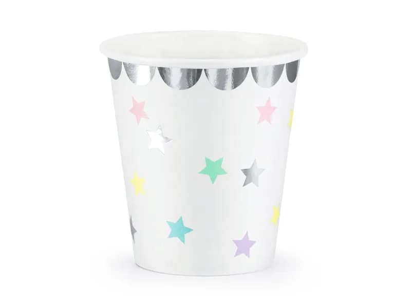 estrelinhas 6 Copos estrelas
