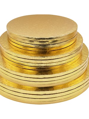 douradas Bases Altas Redondas 1,2cm