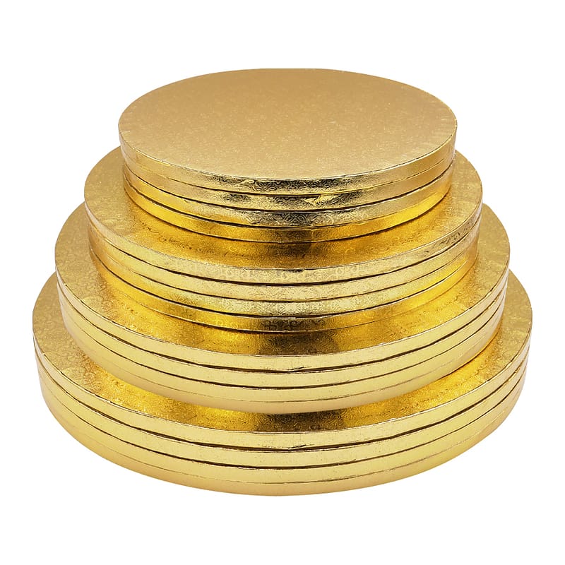 douradas Bases Altas Redondas 1,2cm