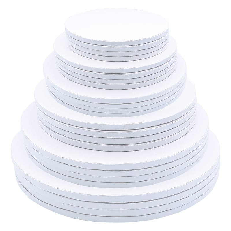 brancas Bases Altas Redondas 1,2cm